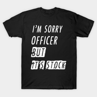 It's Stock (Black) T-Shirt